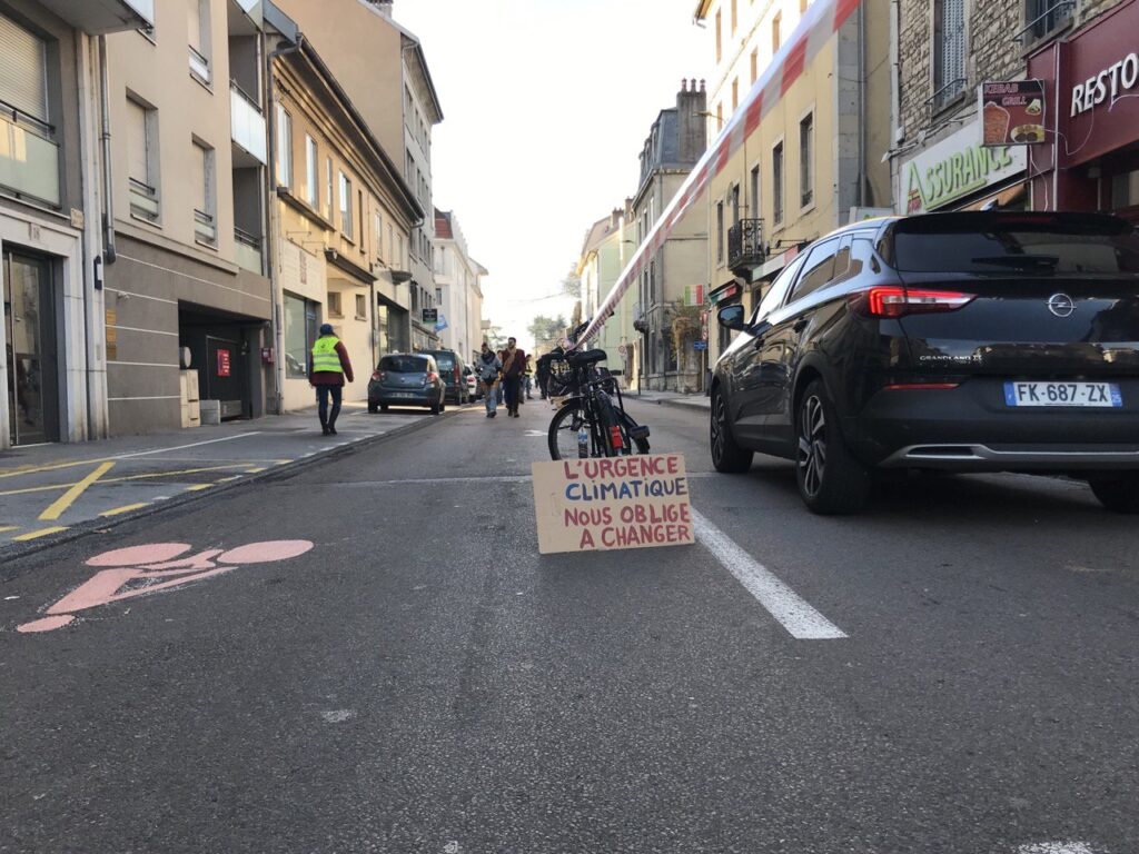 Action pour plus de pistes cyclables 2022